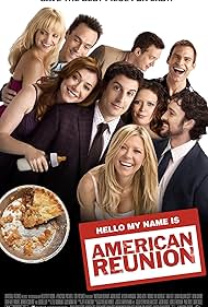 Mena Suvari, Jason Biggs, Alyson Hannigan, Chris Klein, Thomas Ian Nicholas, Tara Reid, Seann William Scott, and Eddie Kaye Thomas in Bánh Mỹ 8: Người Mỹ Hội Tụ (2012)