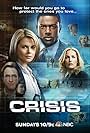 Gillian Anderson, Dermot Mulroney, James Lafferty, Rachael Taylor, Lance Gross, Max Schneider, Halston Sage, Stevie Lynn Jones, and Adam Scott Miller in Crisis (2014)