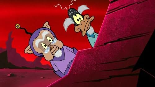 Joe Alaskey and Bob Bergen in Duck Dodgers (2003)