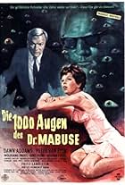 Fritz Lang, Dawn Addams, and Peter van Eyck in Die 1000 Augen des Dr. Mabuse (1960)