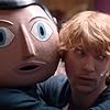 Michael Fassbender and Domhnall Gleeson in Frank (2014)