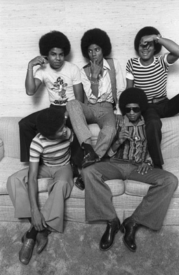 "The Jackson 5" Tito, Jackie, Jermaine, Michael, Marlon