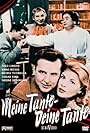 Sabine Bethmann and Georg Thomalla in Meine Tante, deine Tante (1956)