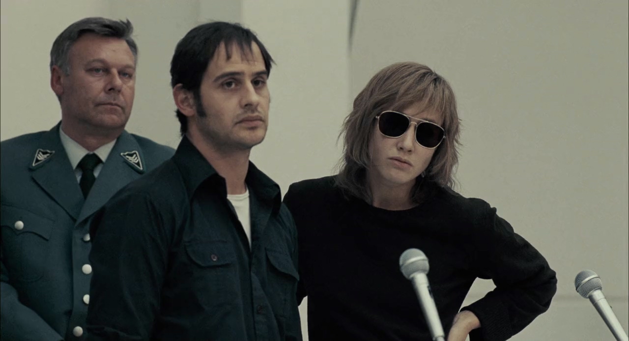 Moritz Bleibtreu and Johanna Wokalek in Der Baader Meinhof Komplex (2008)