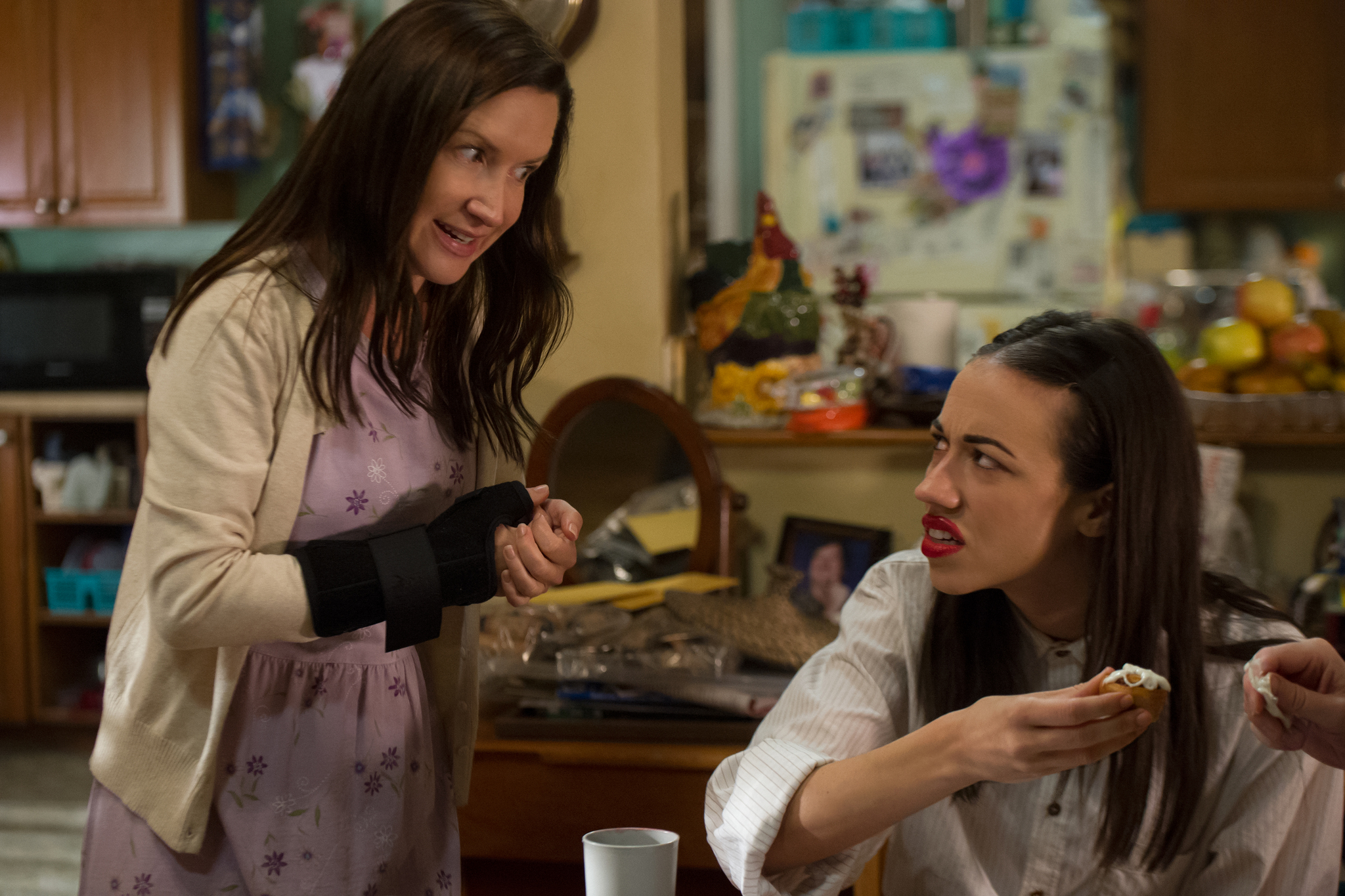 Angela Kinsey and Colleen Ballinger in Haters Back Off! (2016)