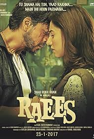 Shah Rukh Khan and Mahira Khan in Raees (2017)