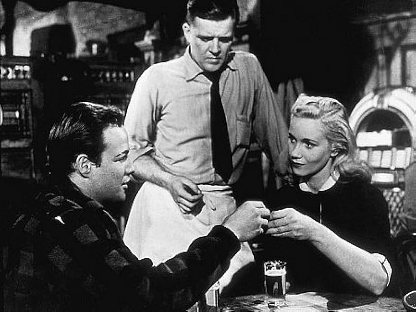 "On The Waterfront" Marlon Brando, Eva Marie Saint 1954 Columbia