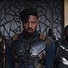 Michael B. Jordan and Daniel Kaluuya in Black Panther (2018)