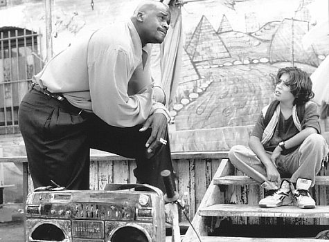 Francis Capra and Shaquille O'Neal in Kazaam (1996)