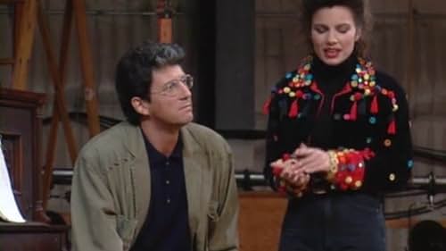 Fran Drescher and Charles Shaughnessy in The Nanny (1993)