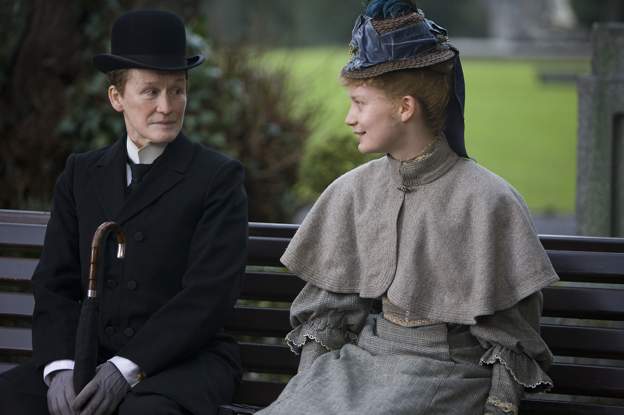 Glenn Close and Mia Wasikowska in Albert Nobbs (2011)