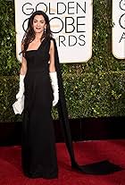 Amal Clooney at an event for 72nd Golden Globe Awards (2015)