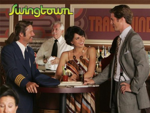 Grant Show, Jack Davenport, and Lana Parrilla in Swingtown (2008)