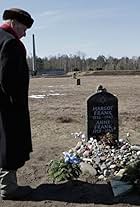 Buddy Elias, Anne Frank's cousin at her memorial in Bergen Belsen