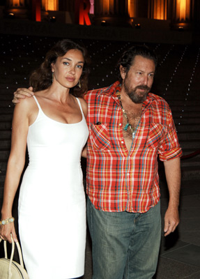 Olatz López Garmendia and Julian Schnabel