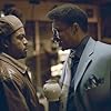 Ice Cube and Keith David in Barbershop (2002)