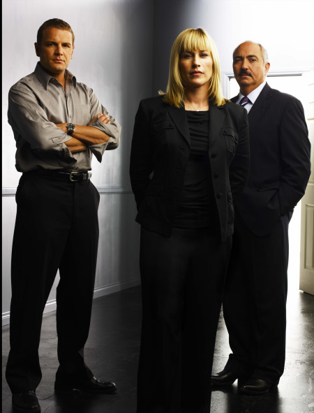 Patricia Arquette, David Cubitt, and Miguel Sandoval in Medium (2005)