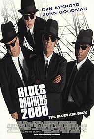 Dan Aykroyd, John Goodman, J. Evan Bonifant, Joe Morton, and Blues Brothers Band in Tinh Anh Em 2000 (1998)