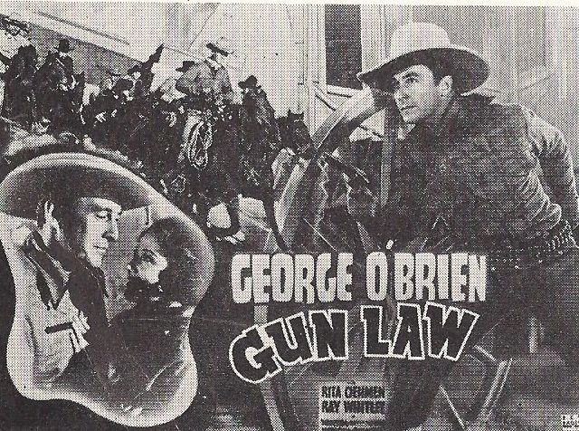 George O'Brien and Rita Oehmen in Gun Law (1938)