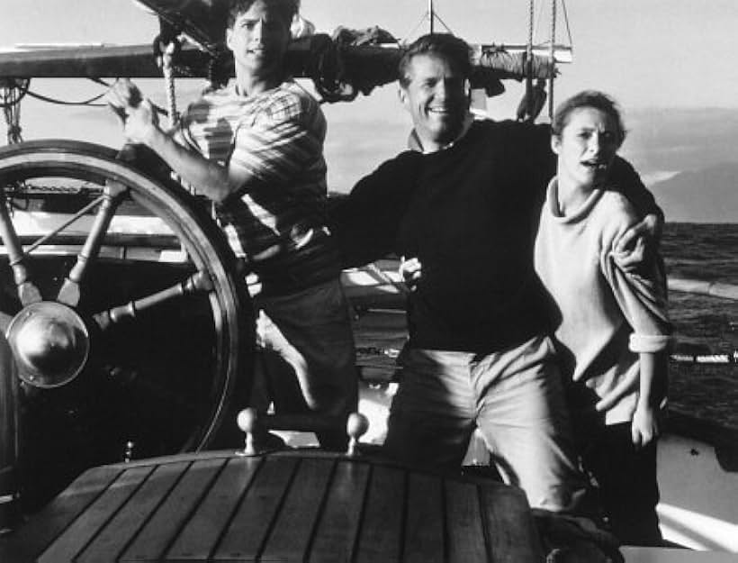 Jeff Bridges, Caroline Goodall, and Scott Wolf in White Squall (1996)