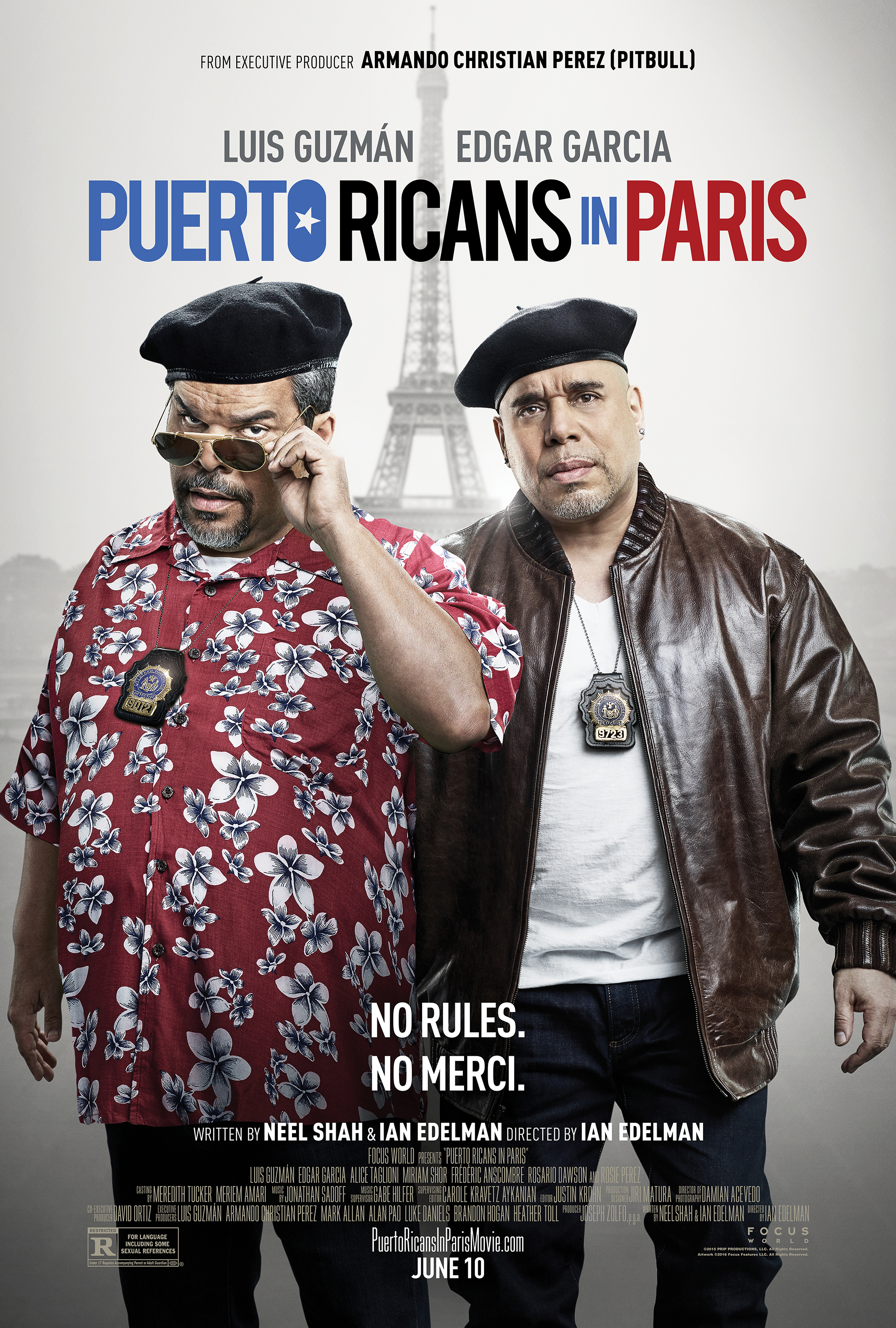 Luis Guzmán and Edgar Garcia in Puerto Ricans in Paris (2015)