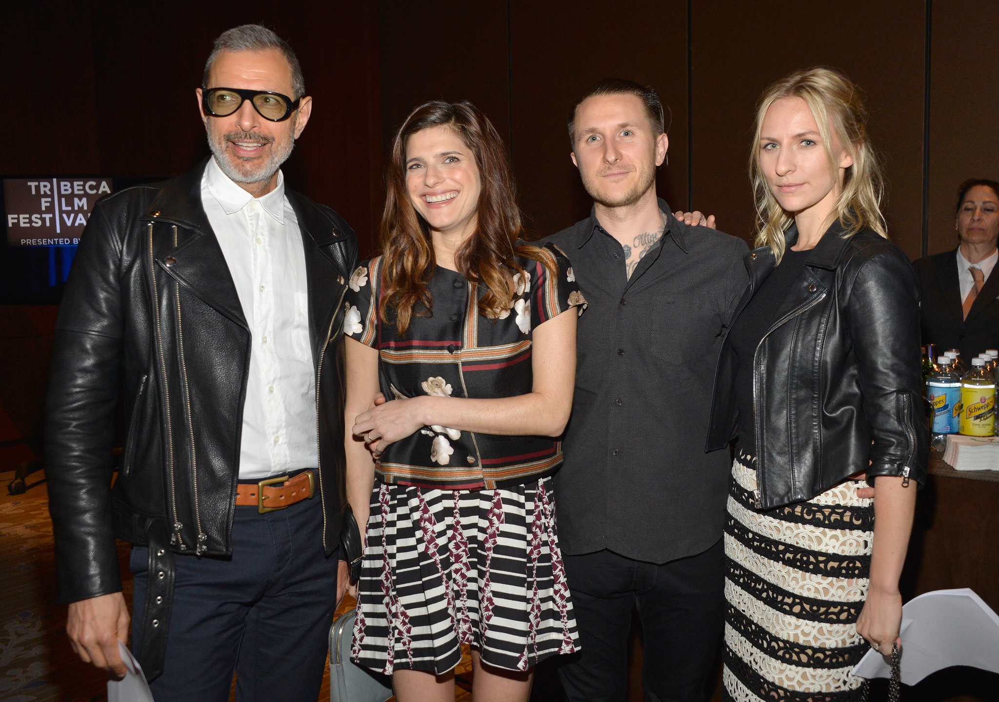 Jeff Goldblum, Lake Bell, Mickey Sumner, and Scott Campbell