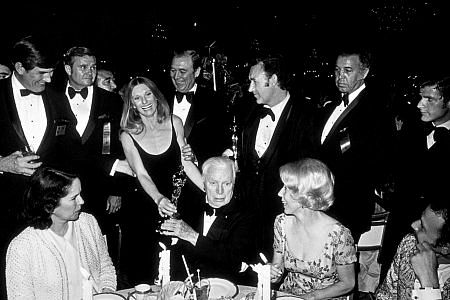 "Academy Awards: 44th Annual," Cloris Leachman, Gene Hackman, Charlie Chaplin.  1972.