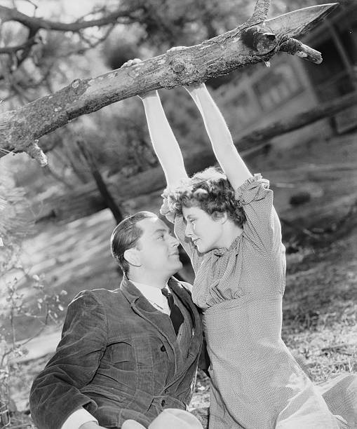 Katharine Hepburn and Robert Young in Spitfire (1934)