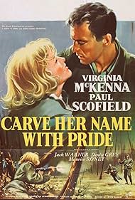 Virginia McKenna and Alain Saury in Carve Her Name with Pride (1958)