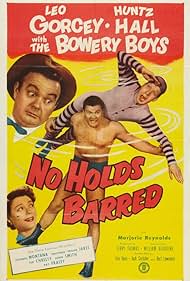 Leo Gorcey, Huntz Hall, Henry Kulky, and Marjorie Reynolds in No Holds Barred (1952)