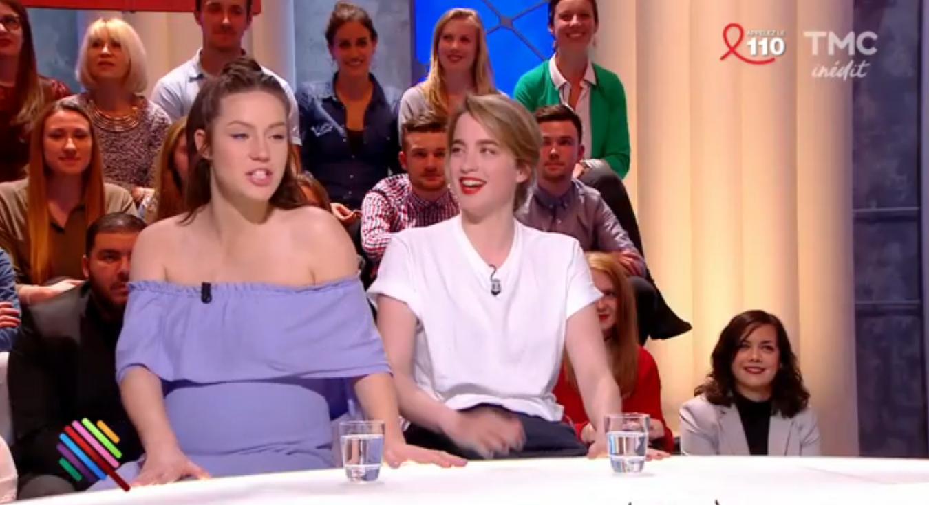 Adèle Haenel and Adèle Exarchopoulos in Quotidien (2016)