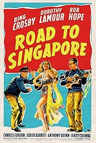 Bing Crosby, Bob Hope, and Dorothy Lamour in Road to Singapore (1940)