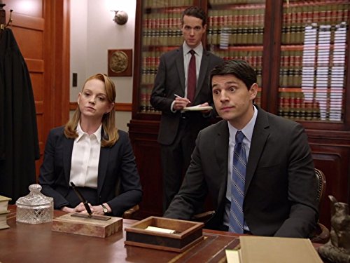 Nicholas D'Agosto, Jayma Mays, and John Hartman in Trial & Error (2017)