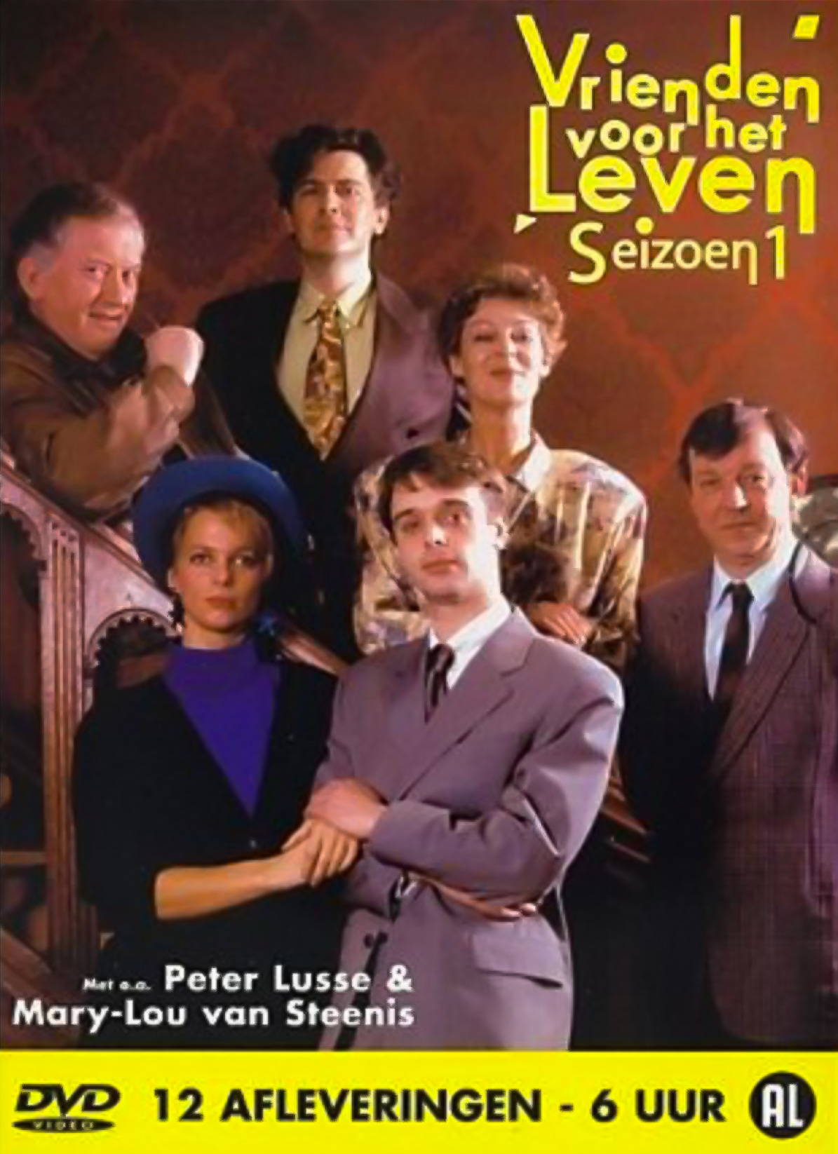 Edmond Classen, Gaston van Erven, Sander de Heer, Peter Lusse, Mary-Lou van Stenis, and Maria Stiegelis in Vrienden voor het leven (1991)