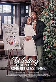 Krystal Joy Brown and Curtis Hamilton in Writing Around the Christmas Tree (2021)