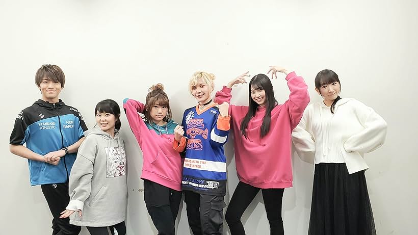 Yui Horie, Ai Fairouz, Nao Tôyama, Kaito Ishikawa, Sora Amamiya, and Shizuka Ishigami at an event for Vì Một Tương Lai Không Bụng Mỡ (2019)