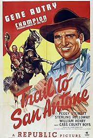 Gene Autry and Champion in Trail to San Antone (1947)