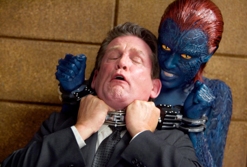 Rebecca Romijn and Anthony Heald in X-Men: Phán Xét Cuối Cùng (2006)