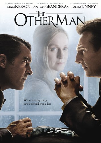 Antonio Banderas, Liam Neeson, and Laura Linney in The Other Man (2008)