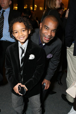 James Lassiter and Jaden Smith at an event for Mưu Cầu Hạnh Phúc (2006)