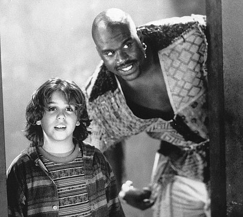 Francis Capra and Shaquille O'Neal in Kazaam (1996)