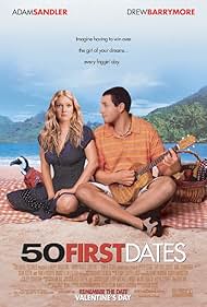 Drew Barrymore and Adam Sandler in 50 Lần Hẹn Đầu Tiên (2004)