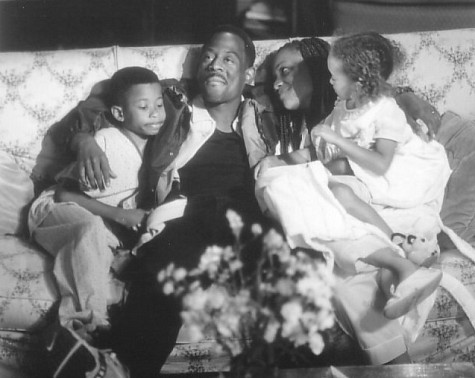 Martin Lawrence, Samaria Graham, Penny Bae Bridges, and Marcus T. Paulk in Nothing to Lose (1997)