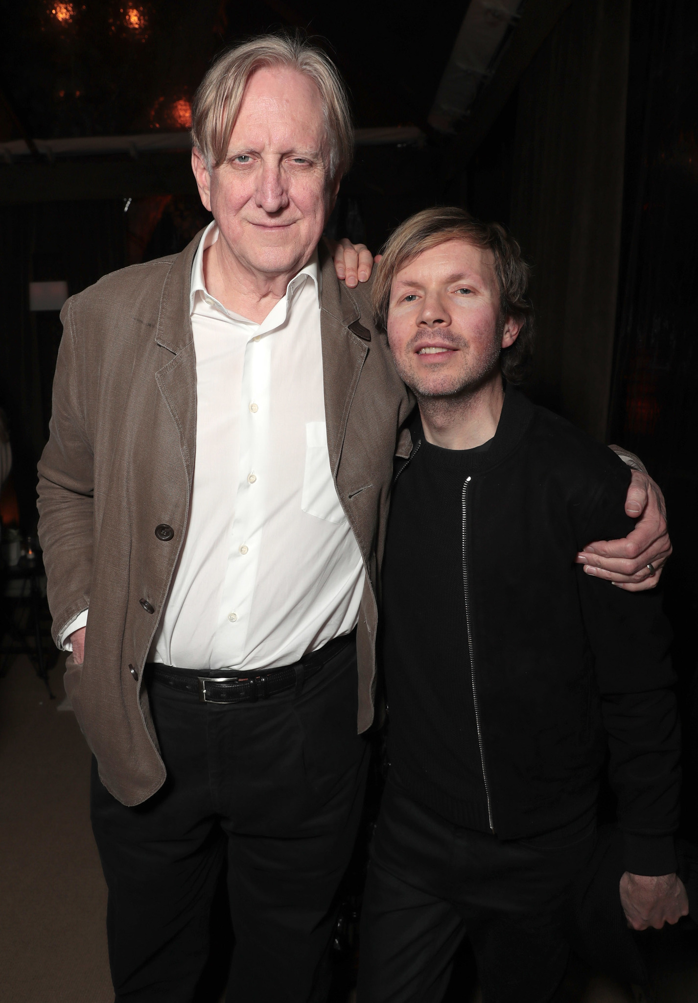 Beck and T Bone Burnett at an event for Manchester by the Sea (2016)