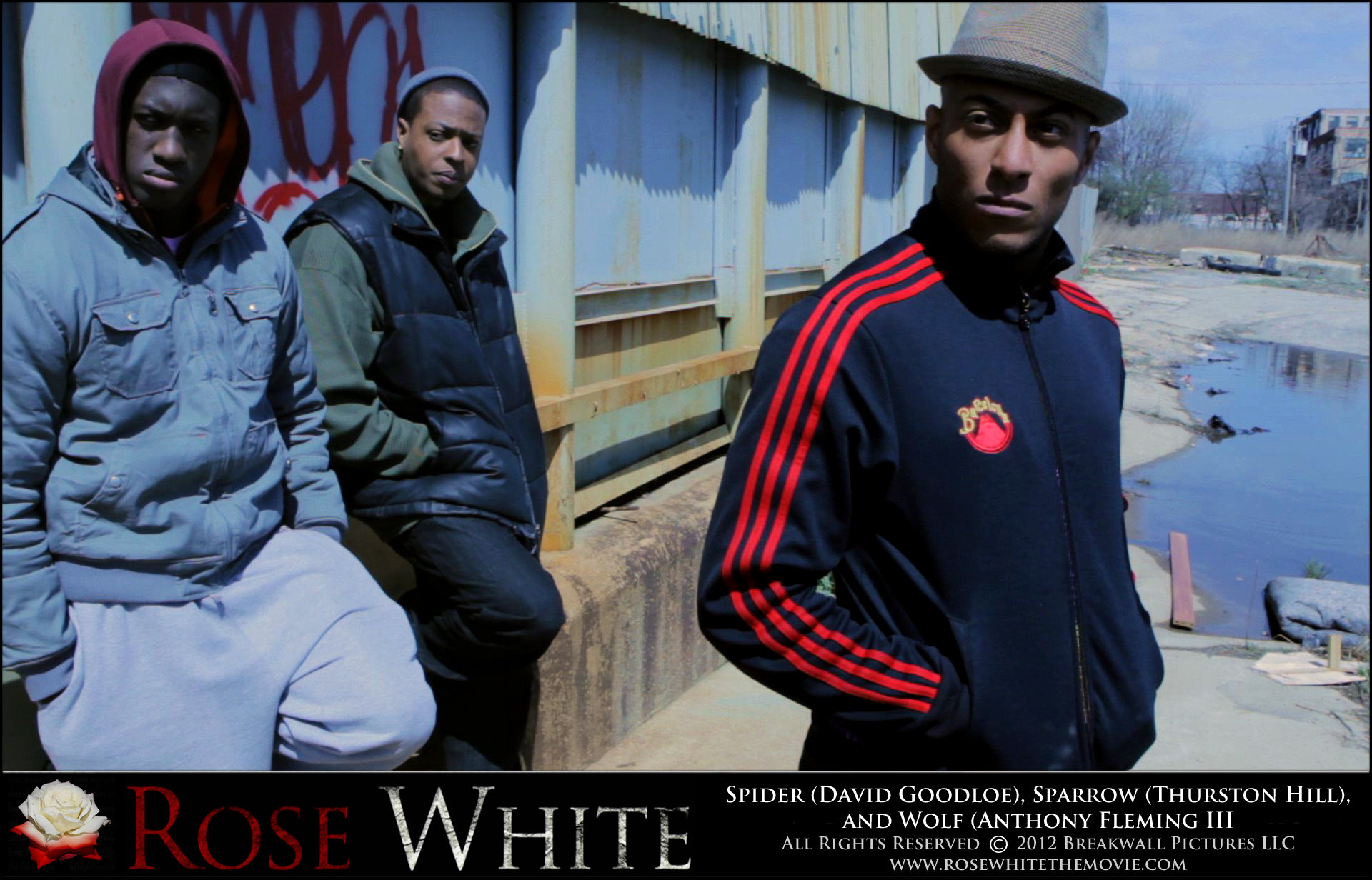 Anthony Fleming III, David Goodloe, and Thurston Hill in Rose White (2012)