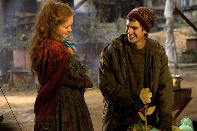 Andrew Garfield and Lily Cole in Đánh Cược Với Quỷ (2009)