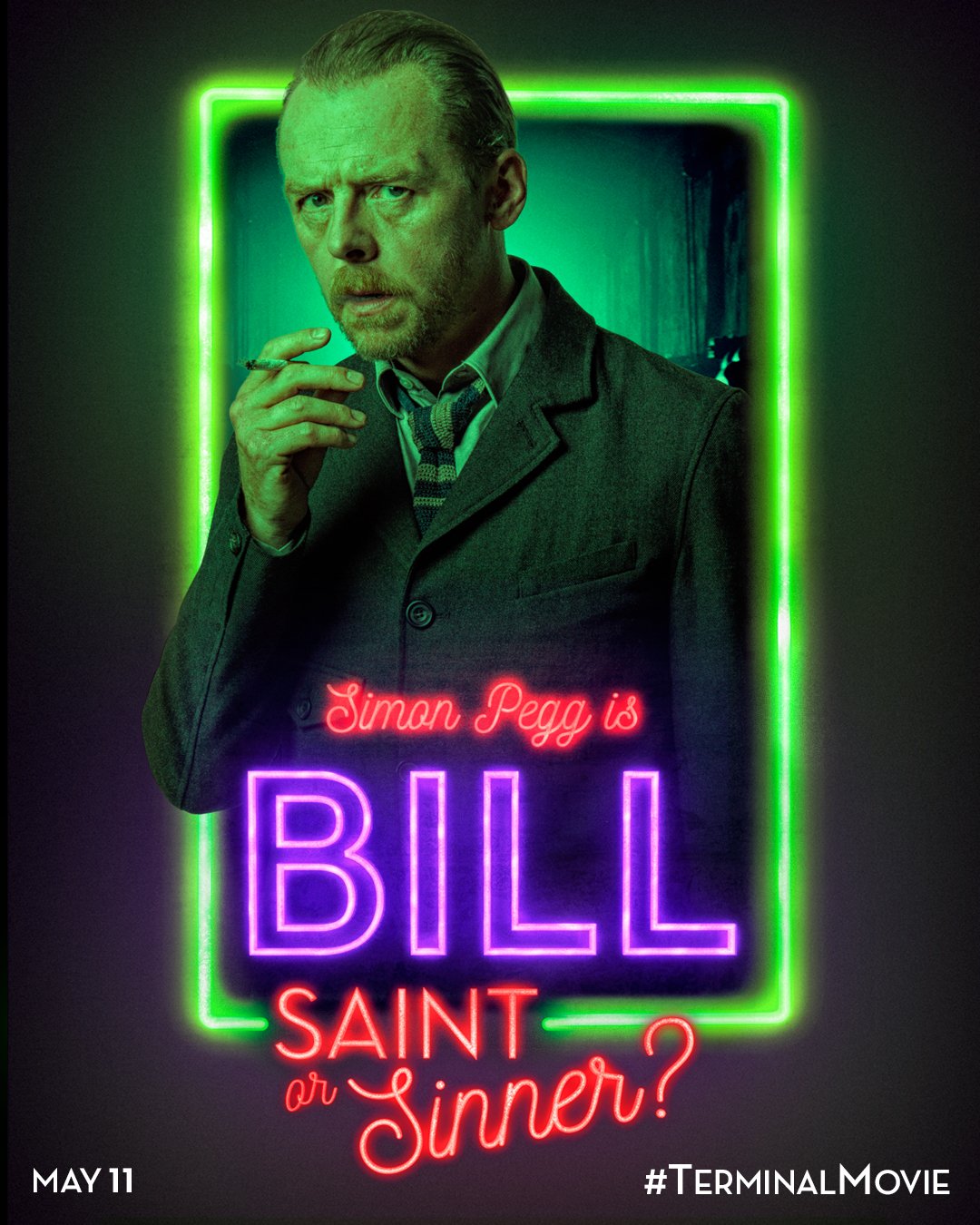 Simon Pegg in Địa Giới (2018)