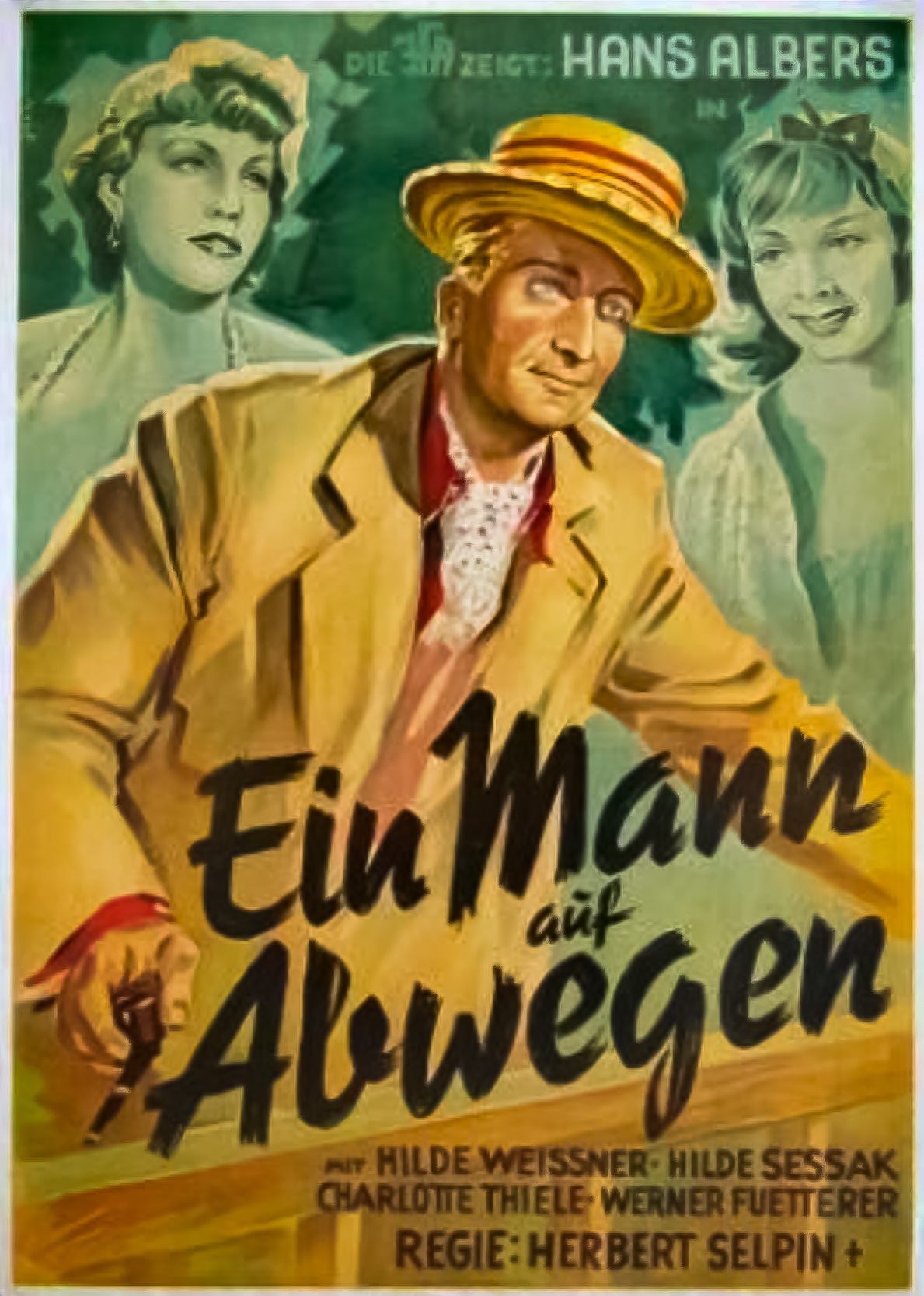 Hans Albers in Ein Mann auf Abwegen (1940)