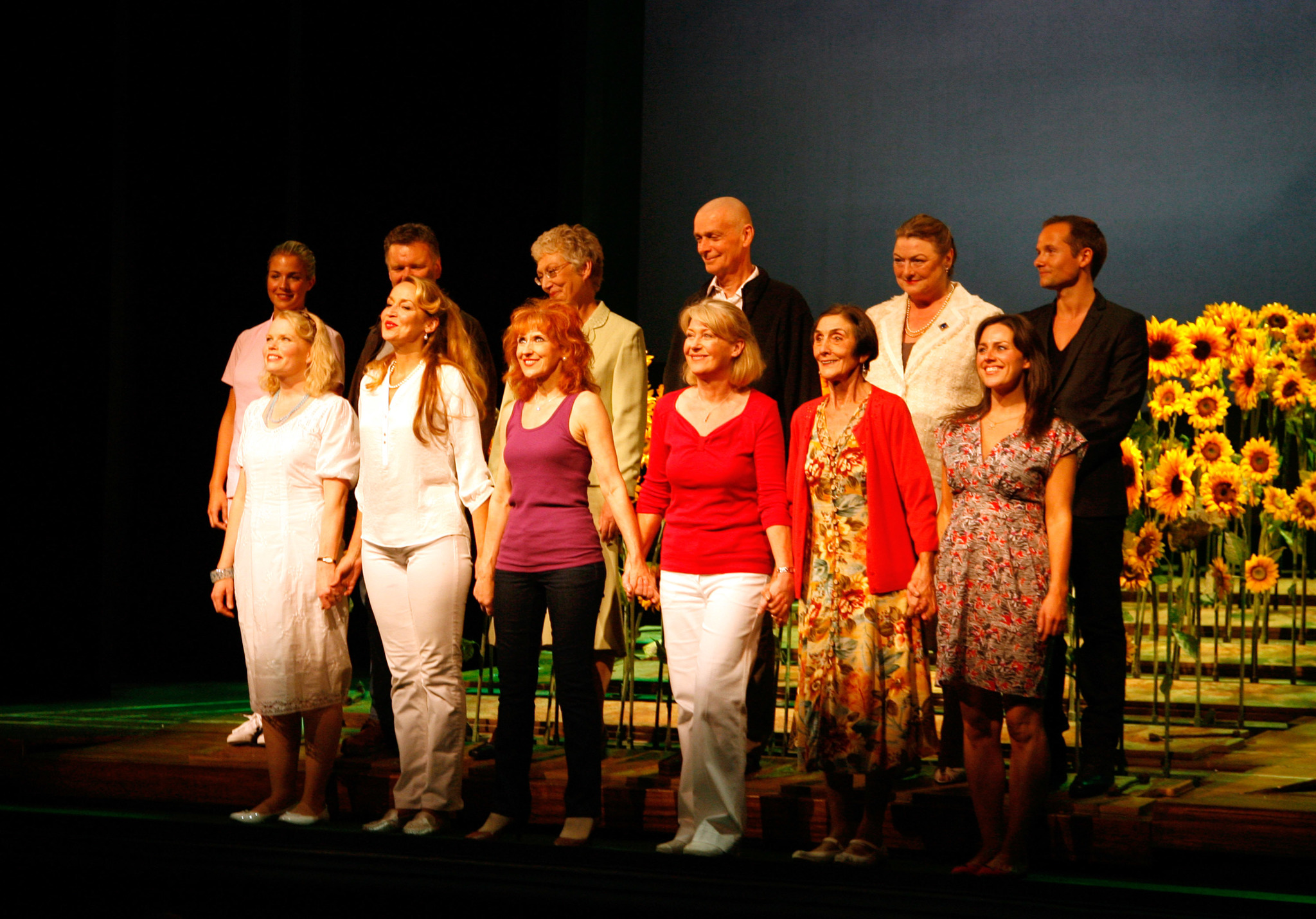 Jill Baker, June Brown, Richenda Carey, Sara Crowe, Anita Dobson, Jill Halfpenny, Jerry Hall, Will Knightley, Delia Lindsay, Neil McCaul, Jack Ryder, and Gemma Atkinson