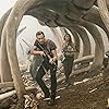 Brie Larson and Tom Hiddleston in Kong: Skull Island (2017)